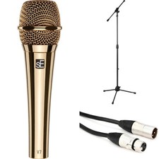 sE Electronics V7 Gold Dynamic Supercardioid Handheld Vocal Microphone with Mic
