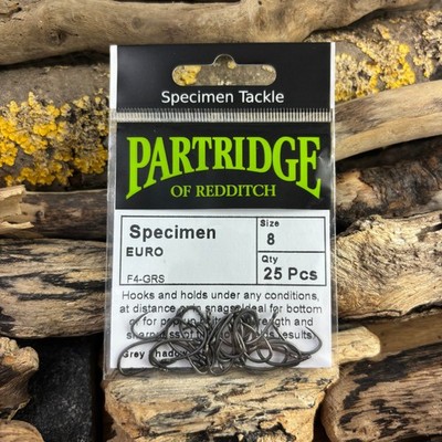 Partridge Specimen F4B Barbless Euro - PRO-Pack for serious rig makers