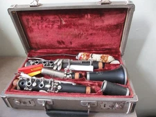 French made Ledoux - Carl Fischer Bb Clarinet 1960's with Case, France, Complete
