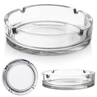 Zigarettenaschenbecher Glas-Aschenbecher Aschenbecher Aus Glas Rund 10 Cm