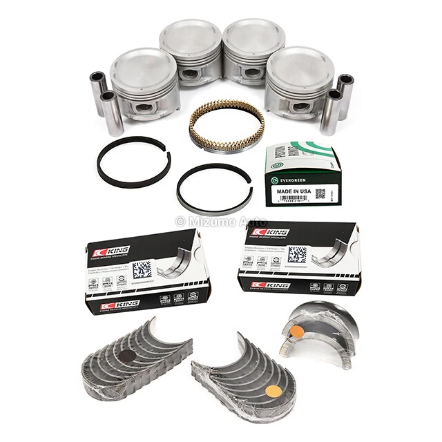 Juego completo de juntas cojinetes de pistones para camioneta Nissan 83-88 D21 Pathfinder 2,4 L Z24 Foto 3 de 4