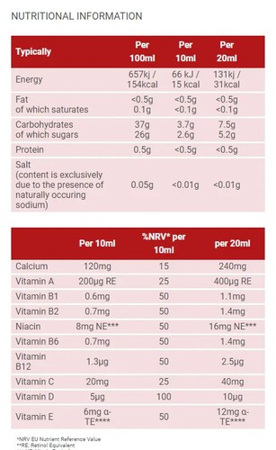 Kindervital for Children Fruity Formula 250ml (Floradix) - Picture 2 of 2