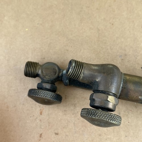 Harris No 23 Torch Handle Brass - Vintage - Nice - Picture 4 of 9