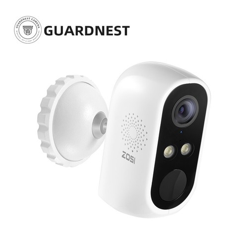 GN Wireless Wi-Fi Waterproof Outdoor Battery Security Camera with Solar Charging