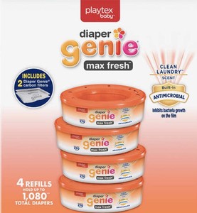playtex diaper genie max fresh refill bags