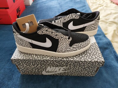 Air Jordan 1 Low OG Black Cement CZ0790-001 US 7 / EU 40 New! DS Contact EU ship