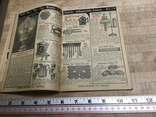 Catalog Harris Brothers Co. Chicago House Wrecking Illinois Antique 1915 - Picture 4 of 21