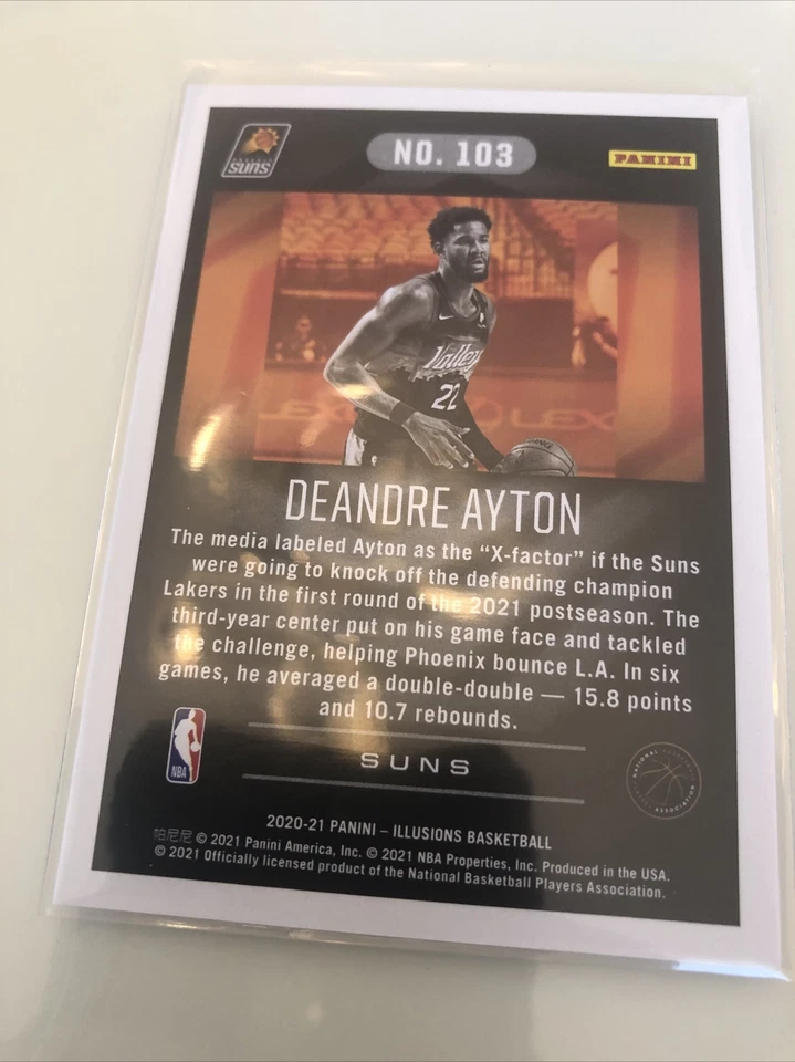 deandre ayton Gold numbered 140/149 - Image 3 of 3