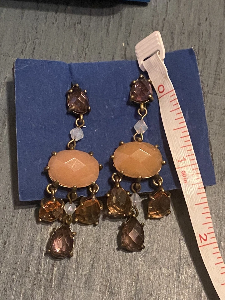 Avon 2008 Romantic Chandelier clip earrings - Image 2 of 3