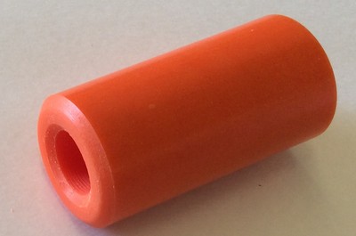 UHMW ''Hanna'' Style Replacement Car Wash Pusher Rollers - 2'' D X 4'' L - 24 PCS