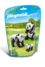 PLAYMOBIL Panda Family 3 Piece Toy Figures