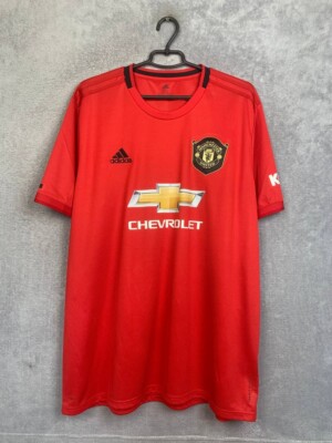 Manchester United Home football shirt 2019 2020 Adidas ED7386 Mens Size 2XL UA1