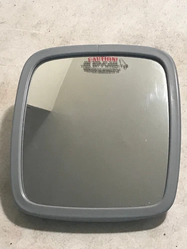 6.5" x 6" Stainless Steel Mirror Head with Convex Glass Velvac 15576845 New
