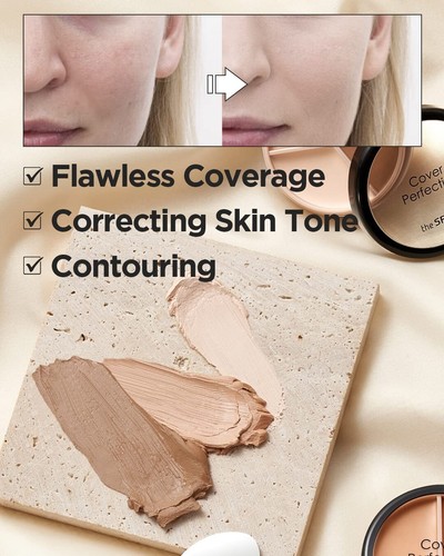 Corrector triple olla THE SAEM Cover Perfection - Corrector 3 colores 4 tipos - Imagen 3 de 14