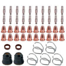 Electrode Tips Nozzle Cup Consumables fit Razorweld CUT 45 CUT45 Plasma Cutter