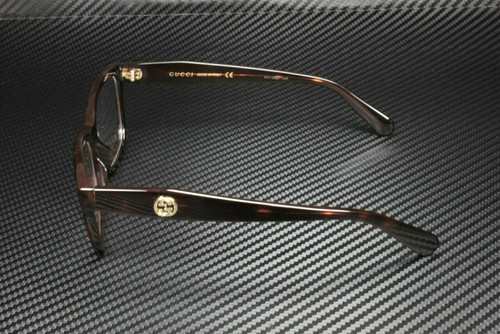 GUCCI GG0798O 002 Havana Rectangle Square Women's 53 mm Eyeglasses - 第 4/5 張圖片