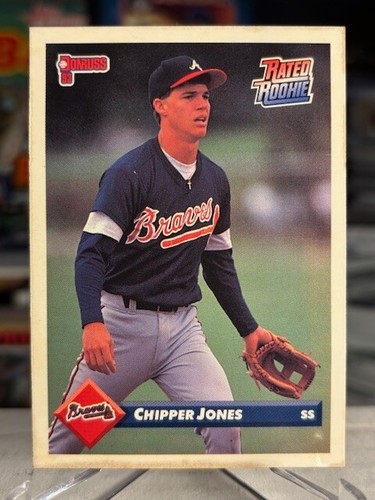 Chipper Jones PICK A CARD Topps Chrome Refractor SSP #"d HOF RC RARE Baseball - Picture 10 of 97