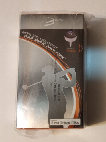 3Bays GSA Pro "The World's Lightest Golf Swing Analyzer" NEW/SEALED! - Picture 1 of 7
