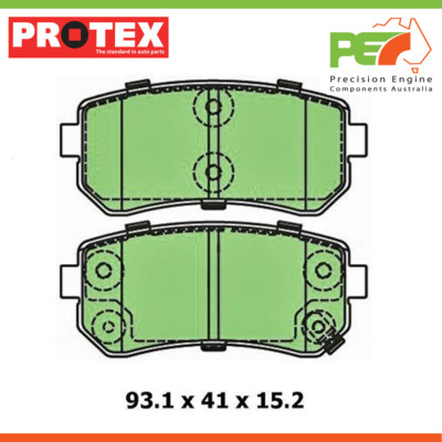 New PROTEX Ultra DISC BRAKE PAD SET For KIA CERATO 2.0 [TD] 2L