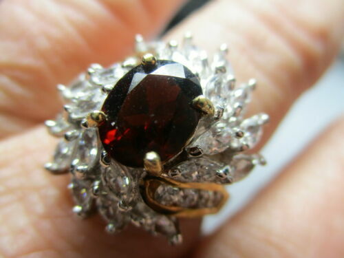 Anello Con Ciondolo Cuore Pendente In Argento Rosa 925 Firmato Maria Cristina Sterling