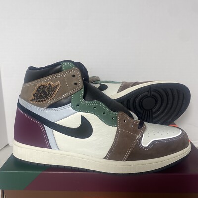 Air Jordan 1 Retro High Hand Crafted Size 9.5 DH3097-001 - In Hand. Ships Fast