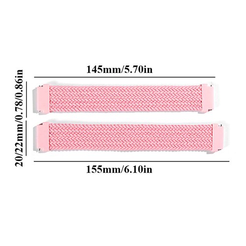 Nylon Uhrenarmband Uhr Kette Uhrenarmband Elastisch Band Armband Mode Weich v - Zdjęcie 12 z 17
