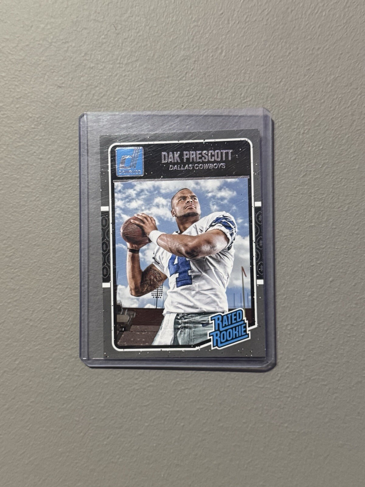 2016 Donruss - Rated Rookies Press Proof Blue #362 Dak Prescott (RC)