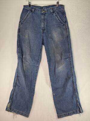 Vintage Levi's Dry Goods 32x32 Denim Baggy Denim 579 Skater