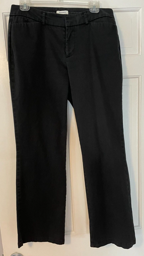 Dockers Women Pants Ideal Fit Metro Pant Black Size 6 Short 28" Inseam