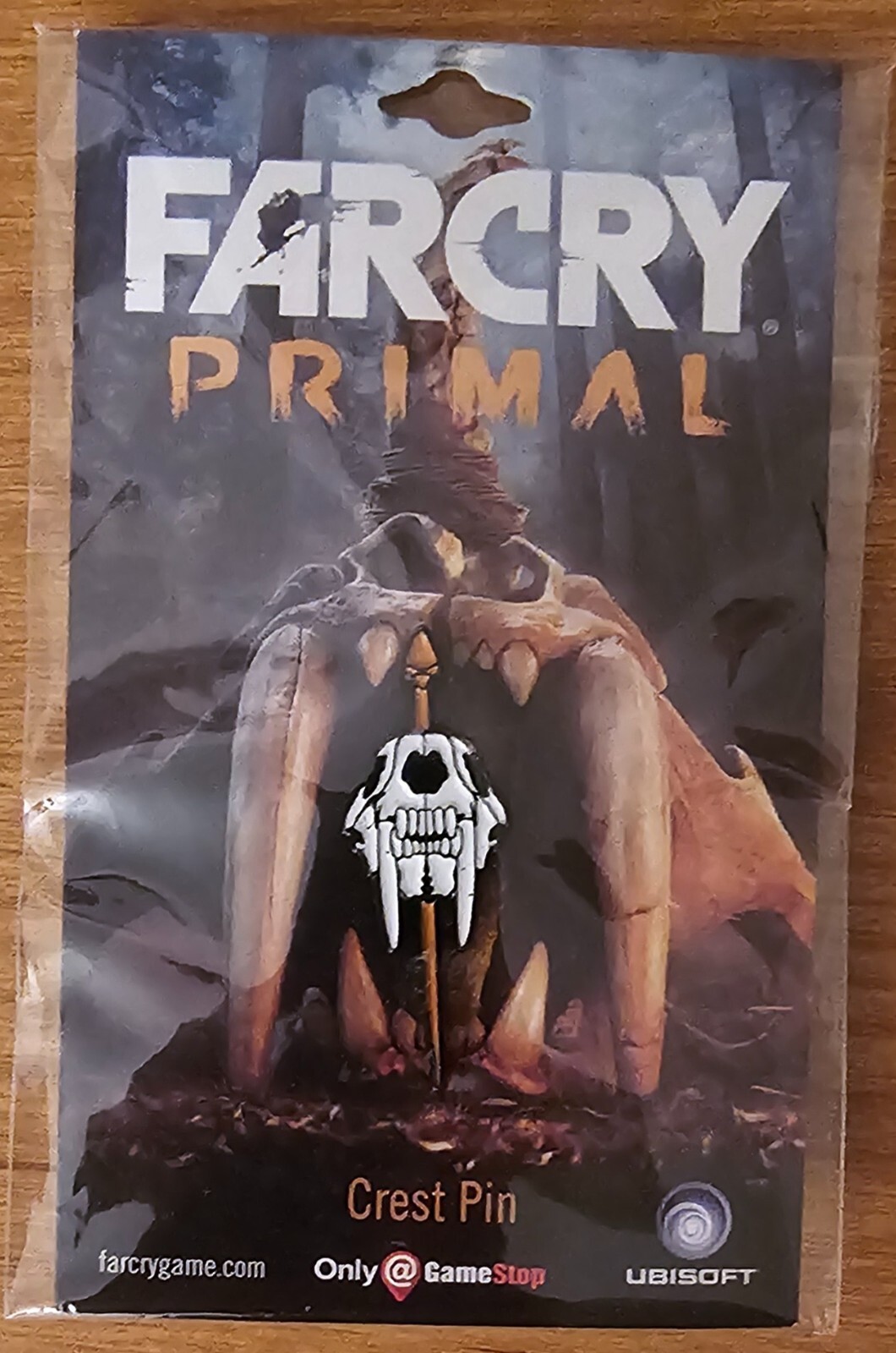 Far Cry Primal Tiger Crest Pin