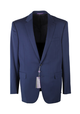 Ralph Lauren Purple Label Royal Blue Sport Coat Size 54L IT / 44L U.S.  New W...