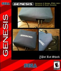Sega Genesis model 2 system dust covers