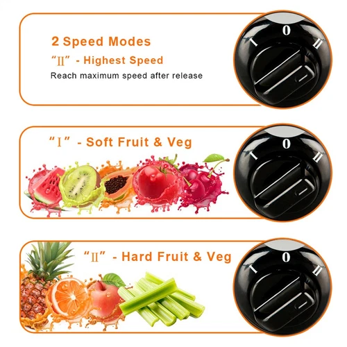 800W Electric Juicer Fruit Vegetable Blender Juice Extractor Citrus Machine US - Picture 9 of 13