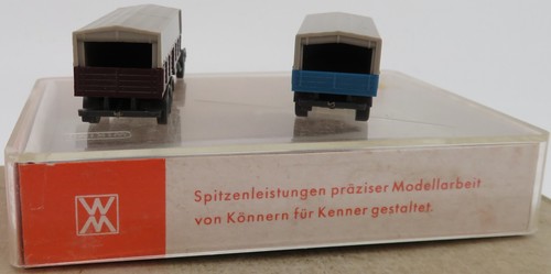 Micro Wiking Scala N 1/160 Mb Mercedes-Benz Lkw 10000 + L2500 #9343 In Scatola - Foto 7 di 11