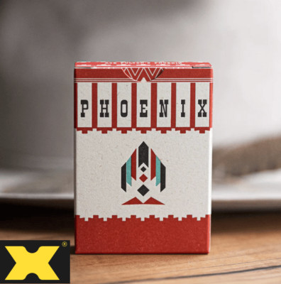 Ace Fulton's Phoenix Casino Playing Cards (Arizona Red)