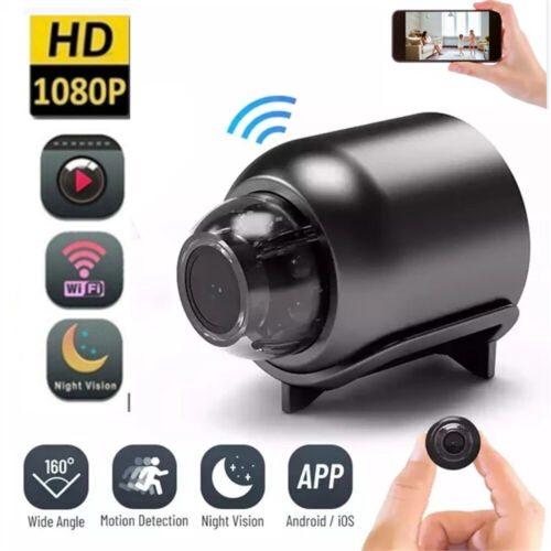 Noktowizor Kamera monitorująca 1080P Mini Wifi Kamera IP Wi-Fi Mini kamera Cam HD - Zdjęcie 1 z 23