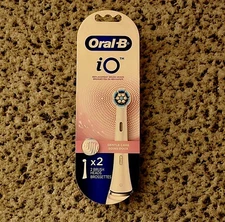 Oral-B iO Gentle Care Replacement Brush Heads 2 Pack - White - See Description 