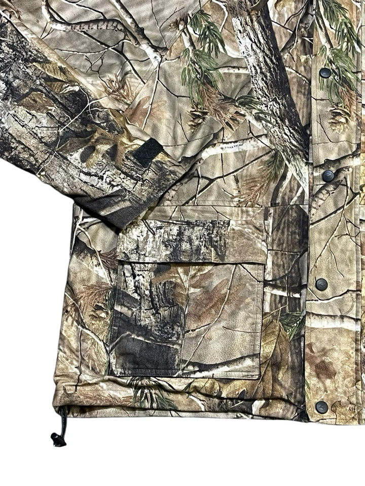 Redhead Mesh Lined Camouflage Bone-Dry Camo Jacket Men’s Size XL w Hood - Image 3 of 4
