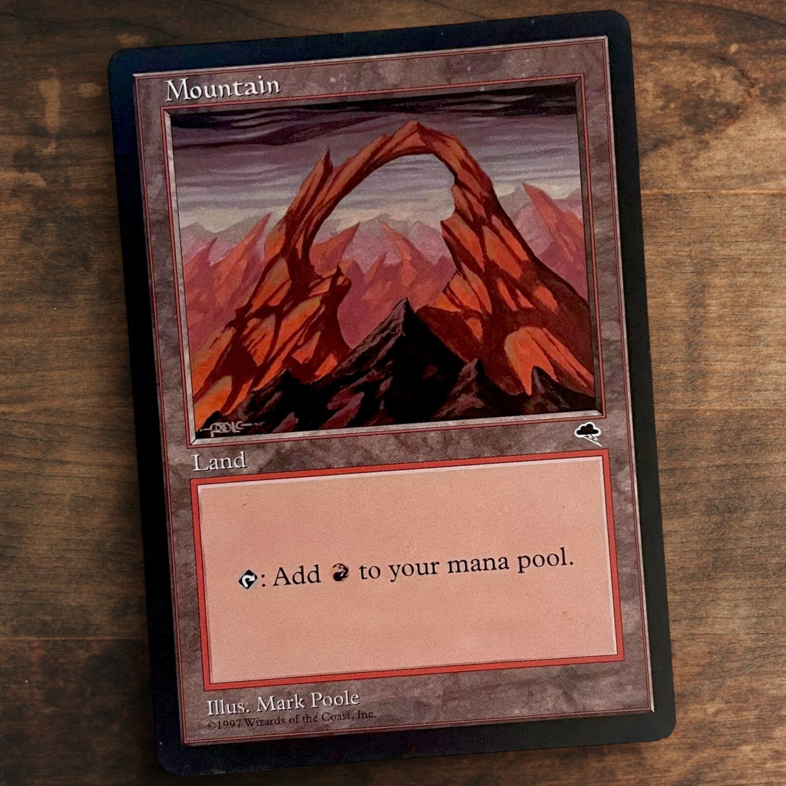Mountain Joined - Tempest - Magic The Gathering MTG - Land - LP