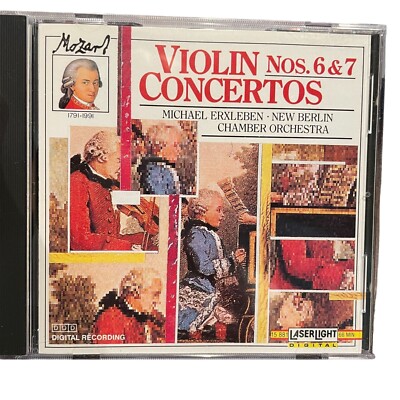 Mozart Violin Concertos Nos. 6 & 7 Michael Erxleben New Berlin Chamber Orchestra