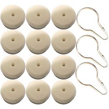 12 SALT MINERAL LICK SPOOL WHEELS & 3 HANGERS RABBIT GUINEA HAMSTER CHINCHILLA