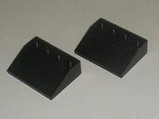 2 x LEGO Black Slope ref 3297 / set 6391 3225 10143 7419 10173 4554 ...