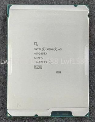 Intel Xeon W5-2455X CPU 12Cores/24Threads Processor DDR5-4800Mhz LGA4677 server