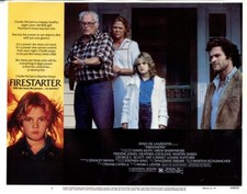 Firestarter Original 11x14 Lobby Card 1984 David Keith Drew Barrymore Art Carney