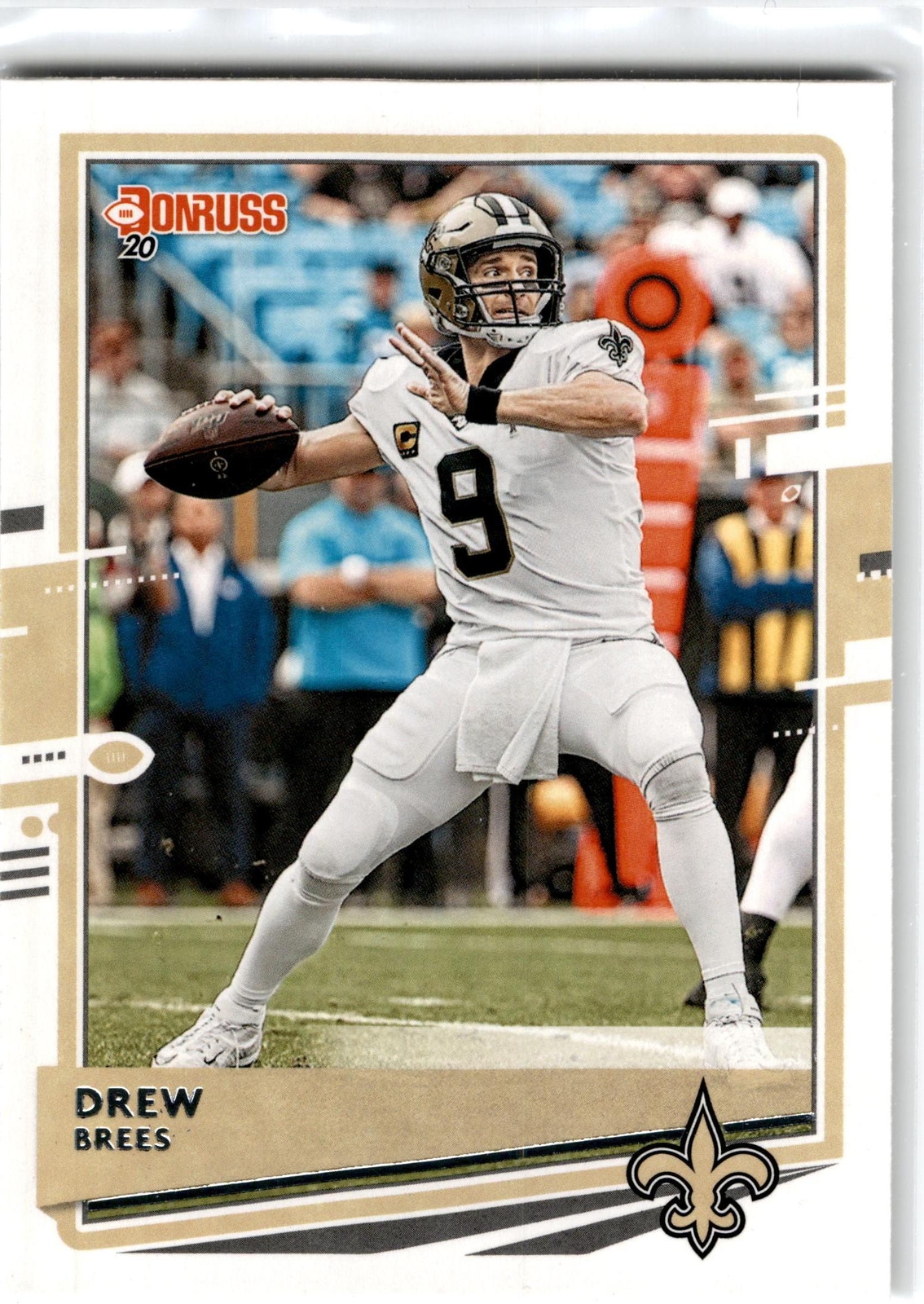 2020 Donruss #175b Drew Brees White jersey