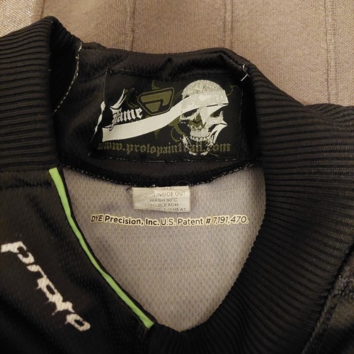 PROTO green paintball padded jersey XL - Bild 2 von 3