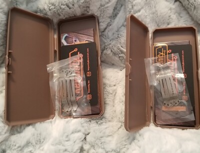 2x KeyUnity KA23 Deep Carry Pocket Clip, 3 Hole Pocket Clip Replacement Qty 3