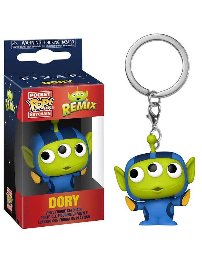 FUNKO POCKET POP KEYCHAIN PORTACHIAVI DISNEY ALIEN AS DORY MINI FIGURE NEW