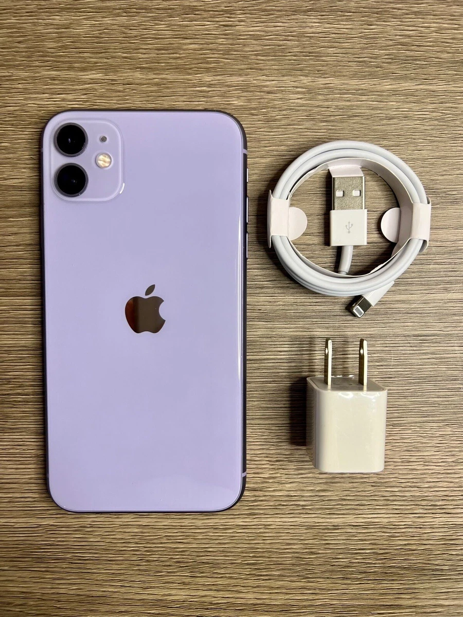 Apple iPhone 11 - 64GB - Purple (Unlocked) (CDMA + GSM) - Very Good Conditon