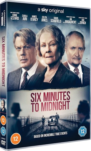 Six Minutes to Midnight DVD 2020 Eddie Izzard, Judi Dench - R2 UK